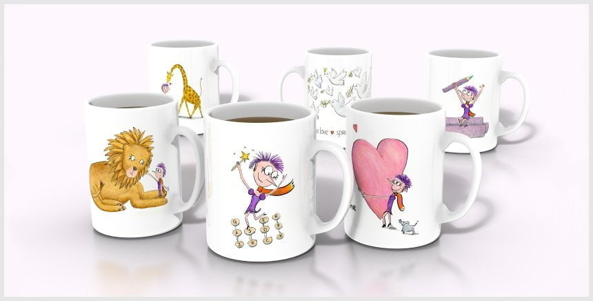 blog images into mugs