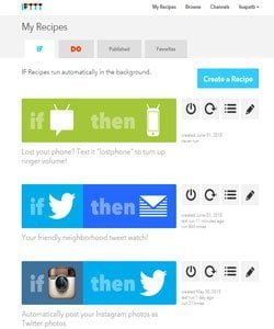 IFTTT Buttons