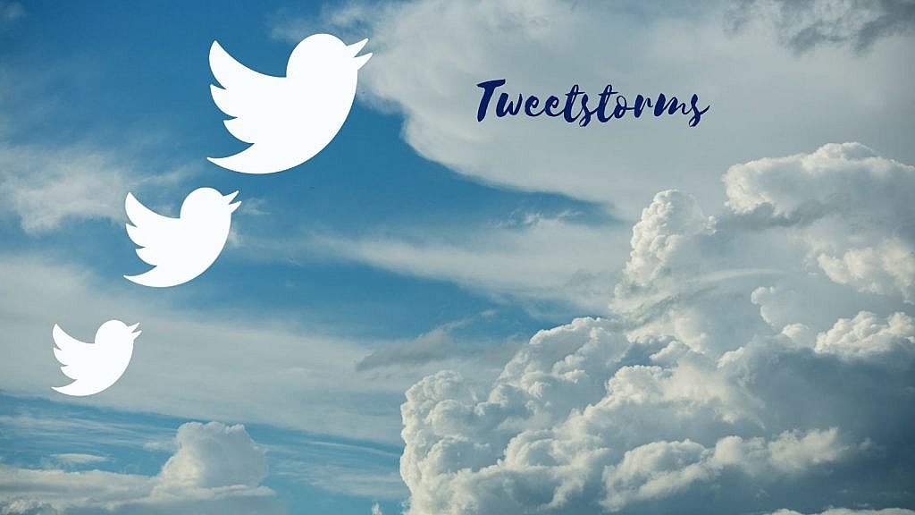 how to make a tweetstorm on Twitter 