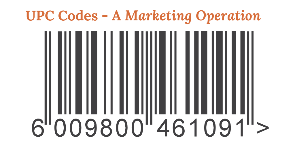 upc codes a marketing operation