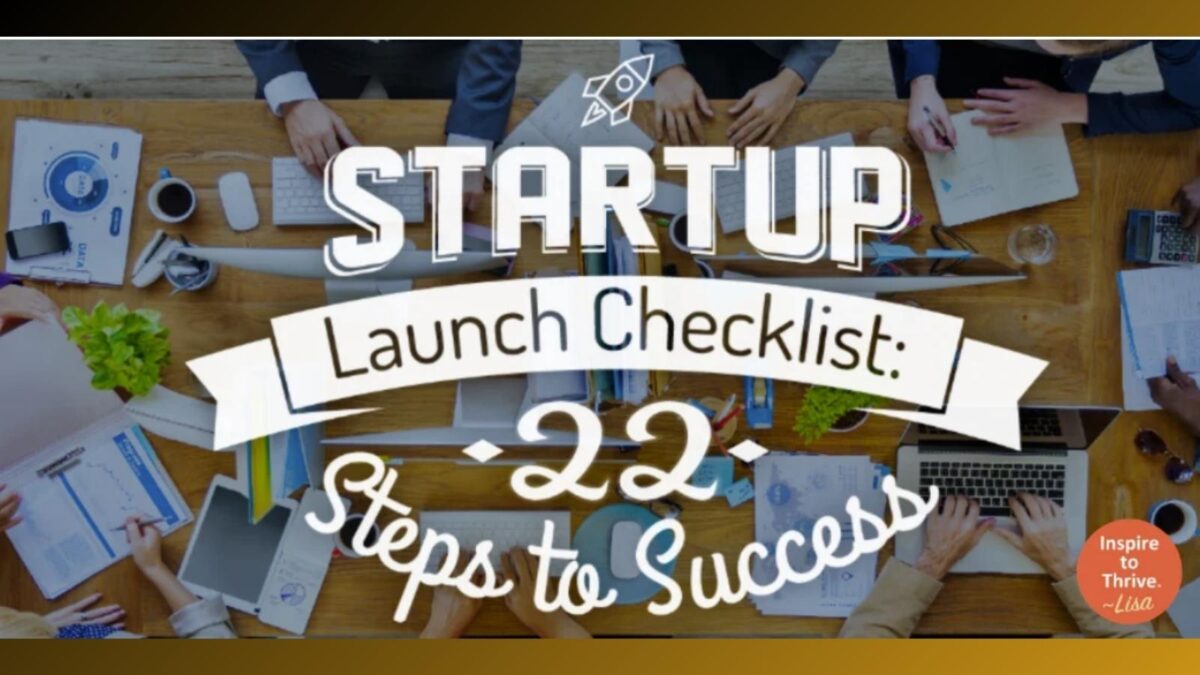startup launch checklist for you