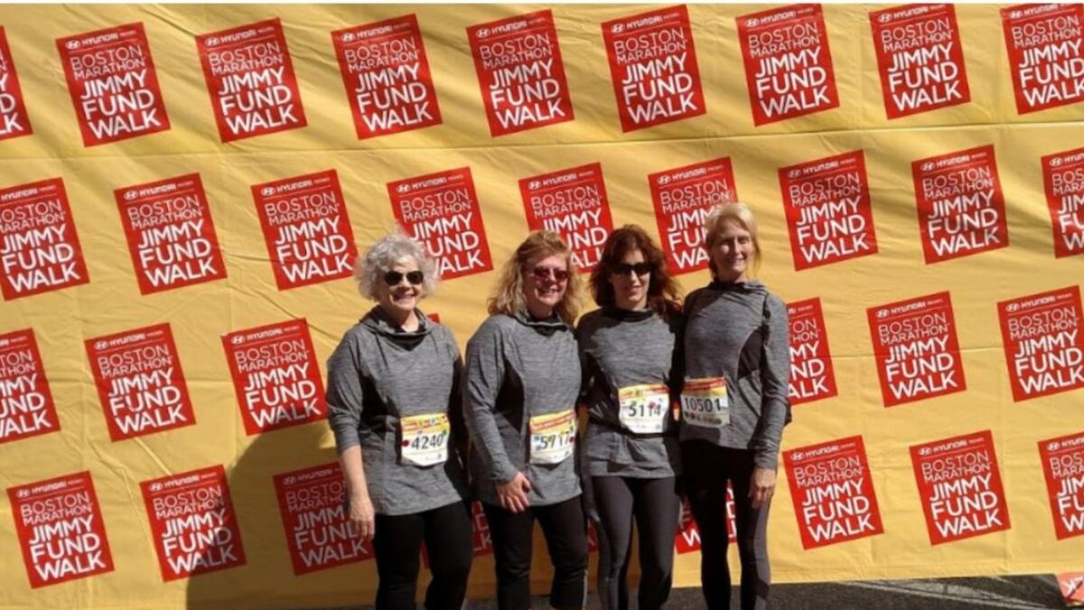 a walk for the community event