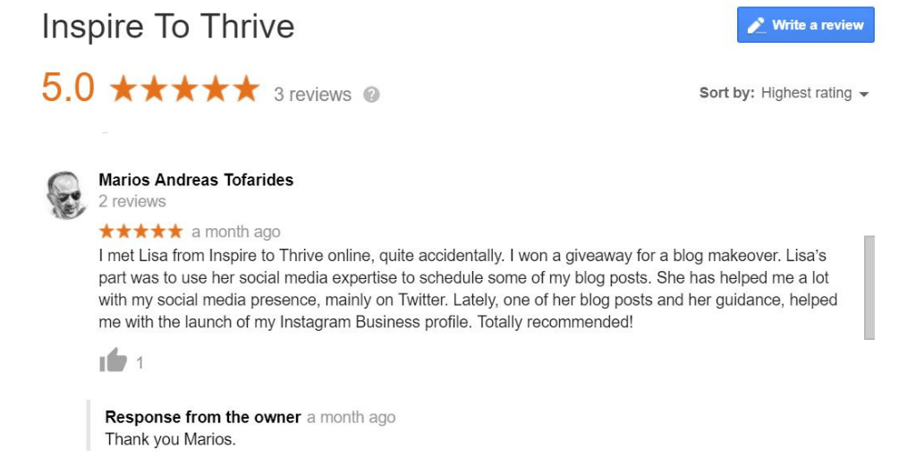 reviews for the customer journey