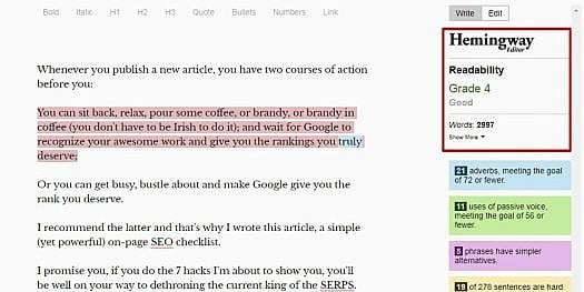Simple SEO Checklist- the Crucial 7 for Higher Rankings, Today