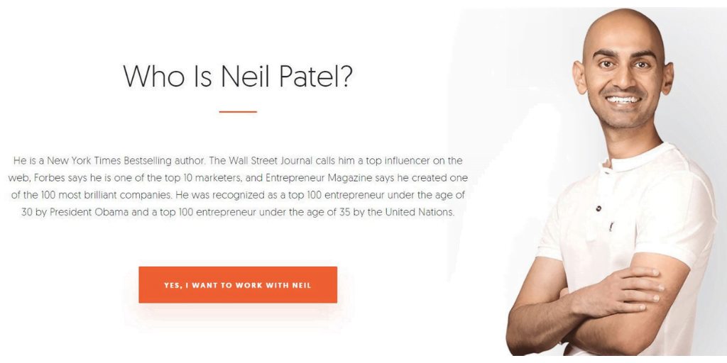 neil patel great website