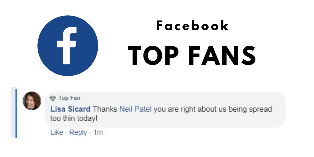 Facebook top fans