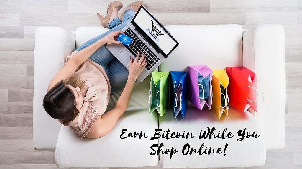 earn bitcoin shopping online 