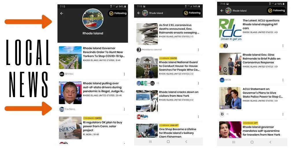 keep up with your local news