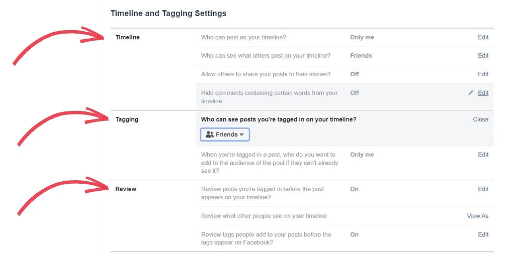 stop annoying facebook tags