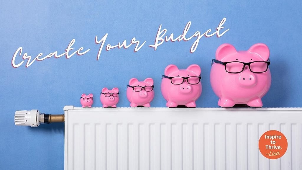 create your budget