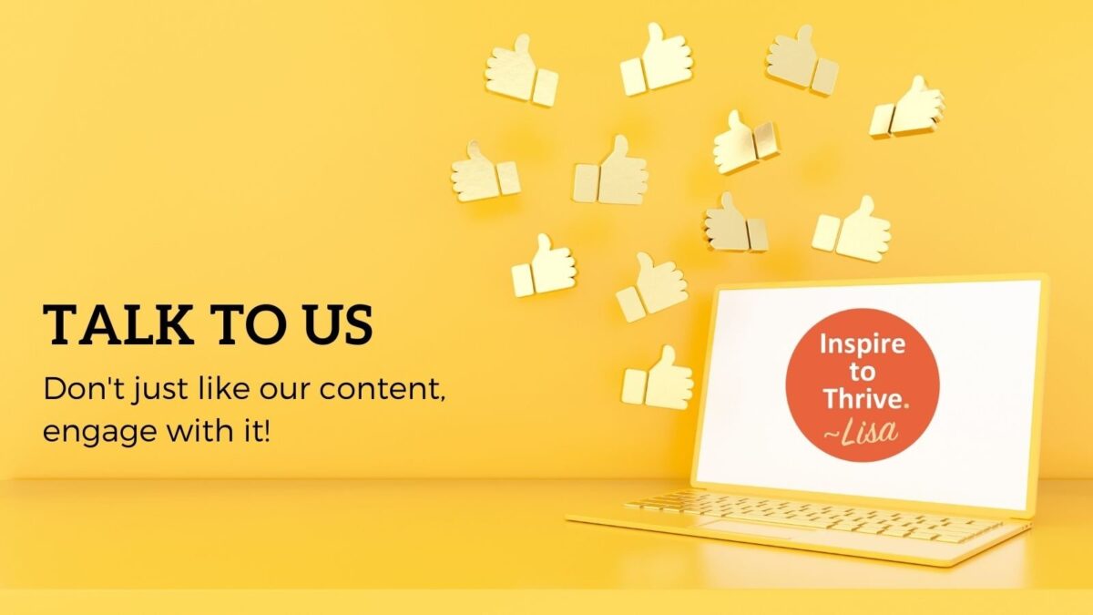 increase your online presence by engaging with others on social media