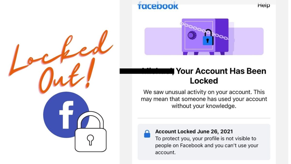 locked out of Facebook