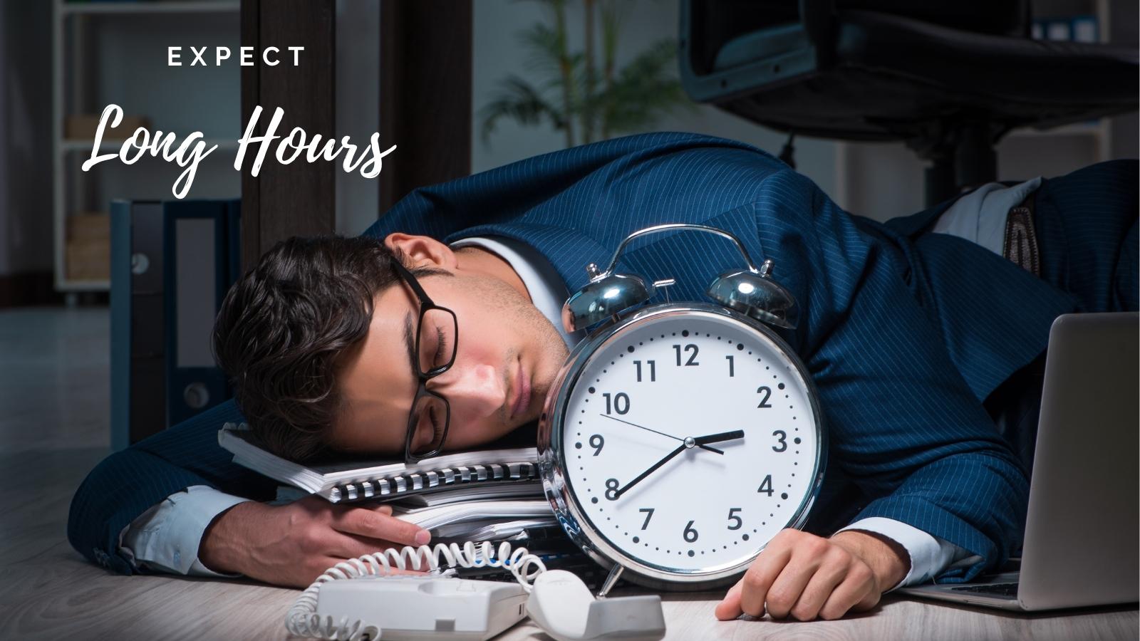 working long hours running your digital business