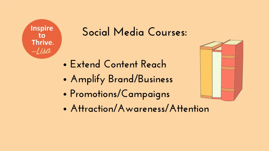 Social Media Courses, Coaching and Training from Inspire to Thrive