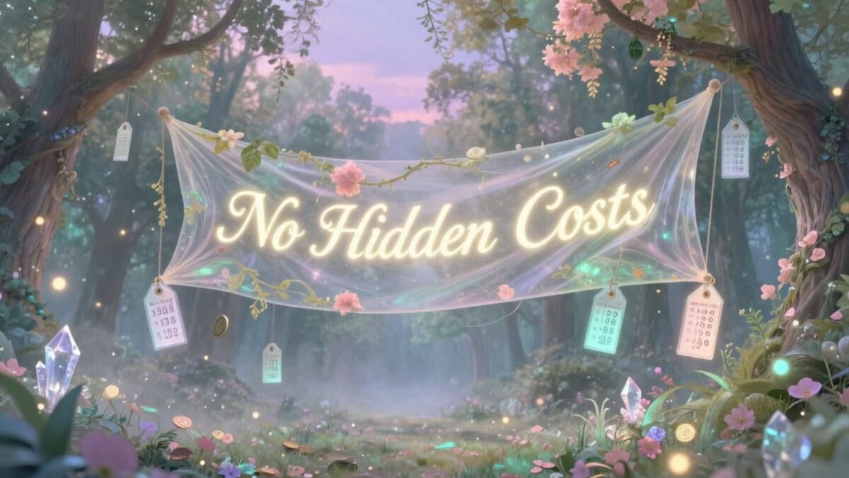 no hidden costs