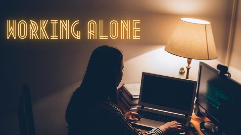 alone working from home jobs