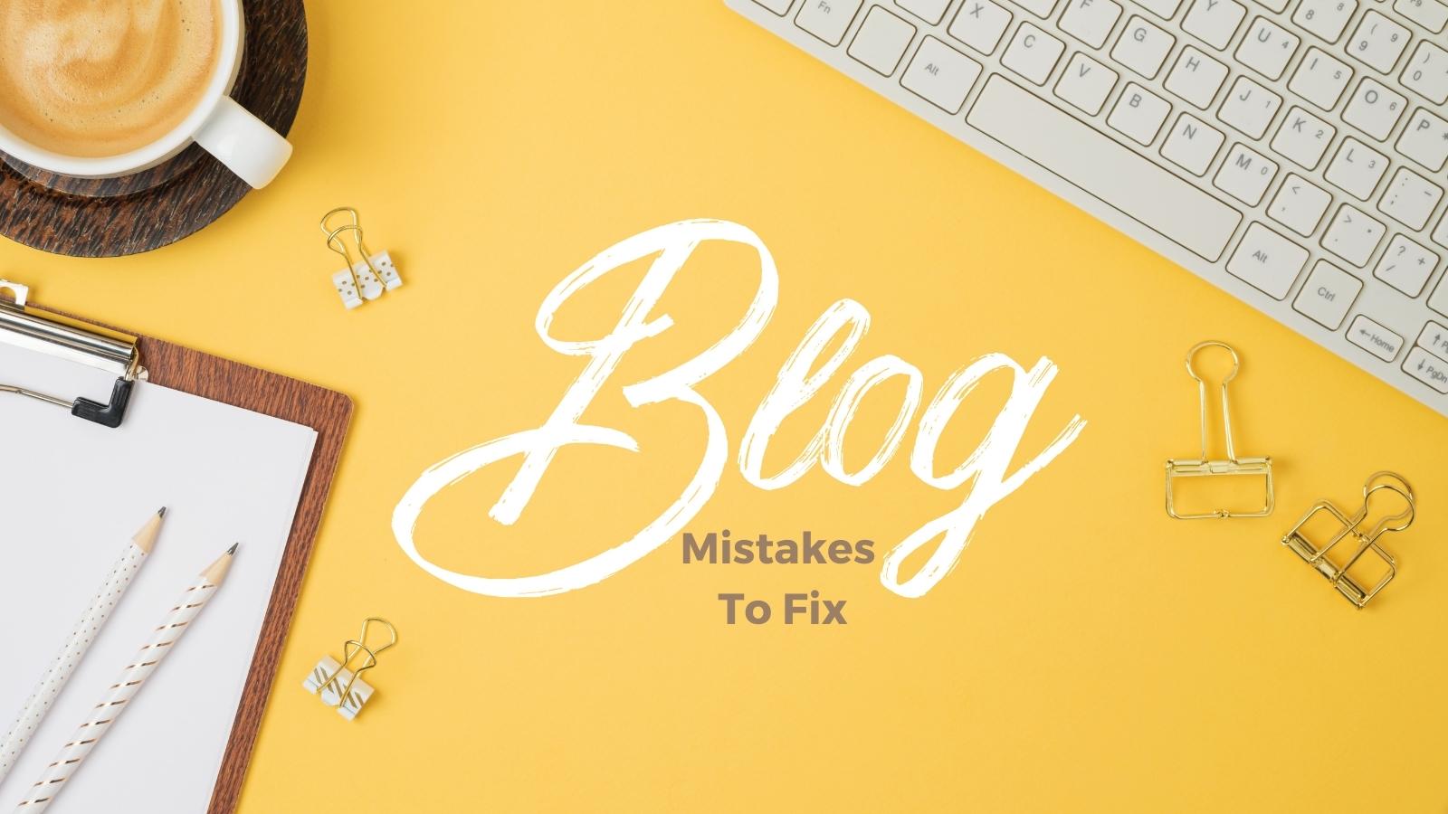 How to Avoid Screwing Up Your Blog: Avoid 10 Common Mistakes