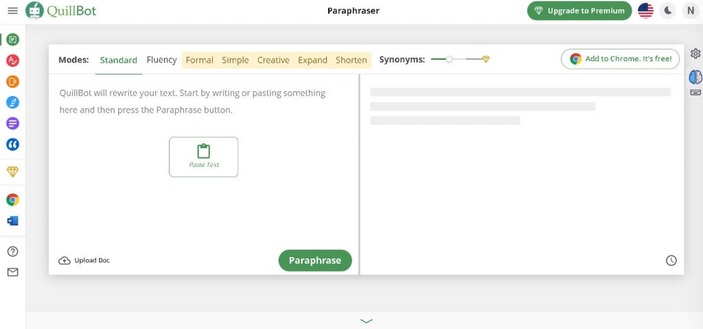 free paraphrasing tools