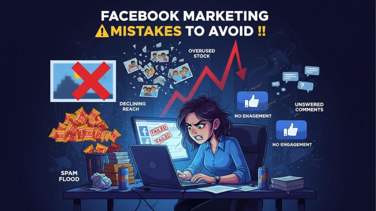 Facebook marketing mistakes to avoid