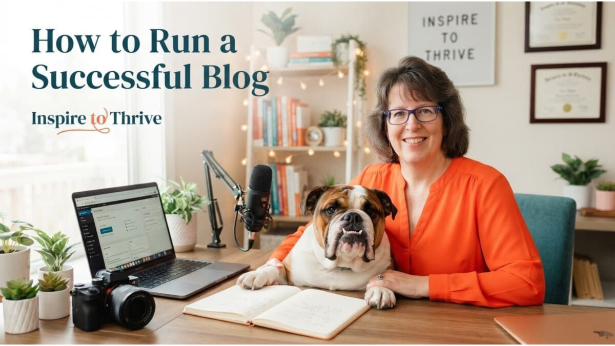 How to run a successful blog with Lisa and Stella of Inspire To Thrive.