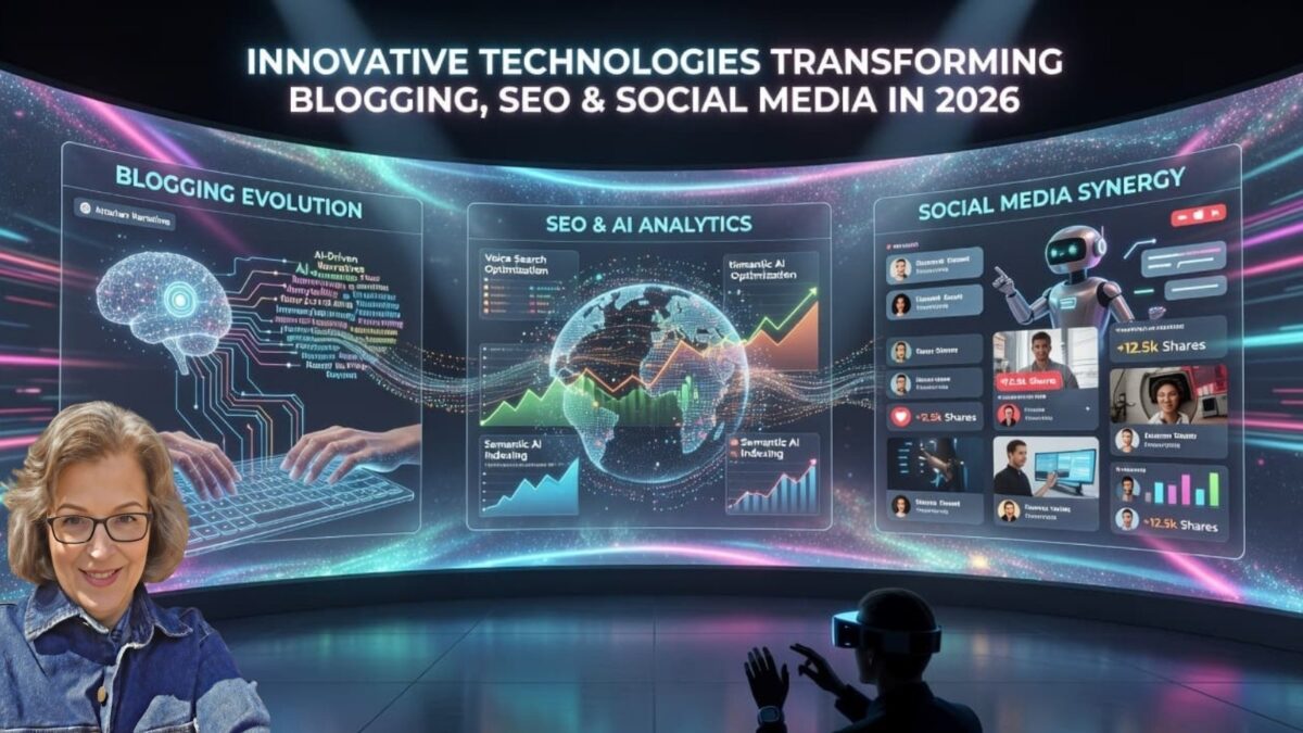 innovative technologies for blogging, seo and social media