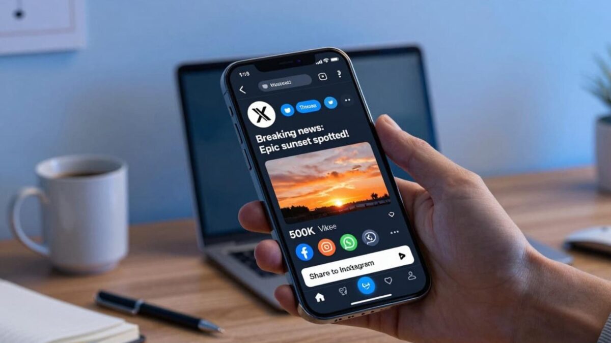 how to share X posts to other networks