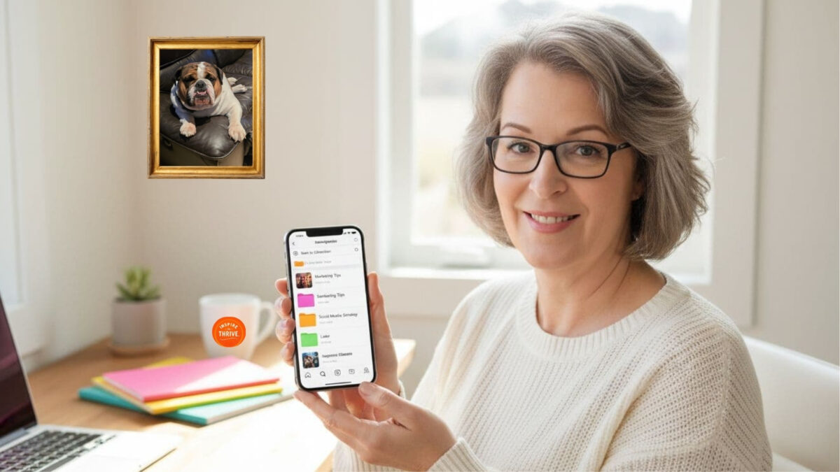 how to use Instagram collections with Lisa of Inspire To Thrive