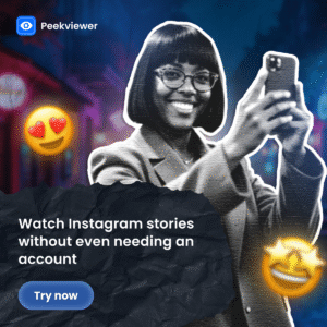 view their IG stories with peekviewer