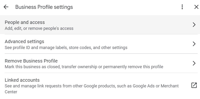 people and access