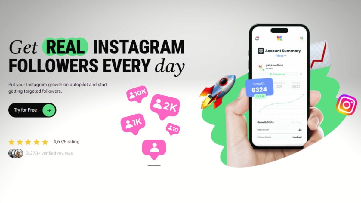 Kicksta - An AI Instagram tool for growth