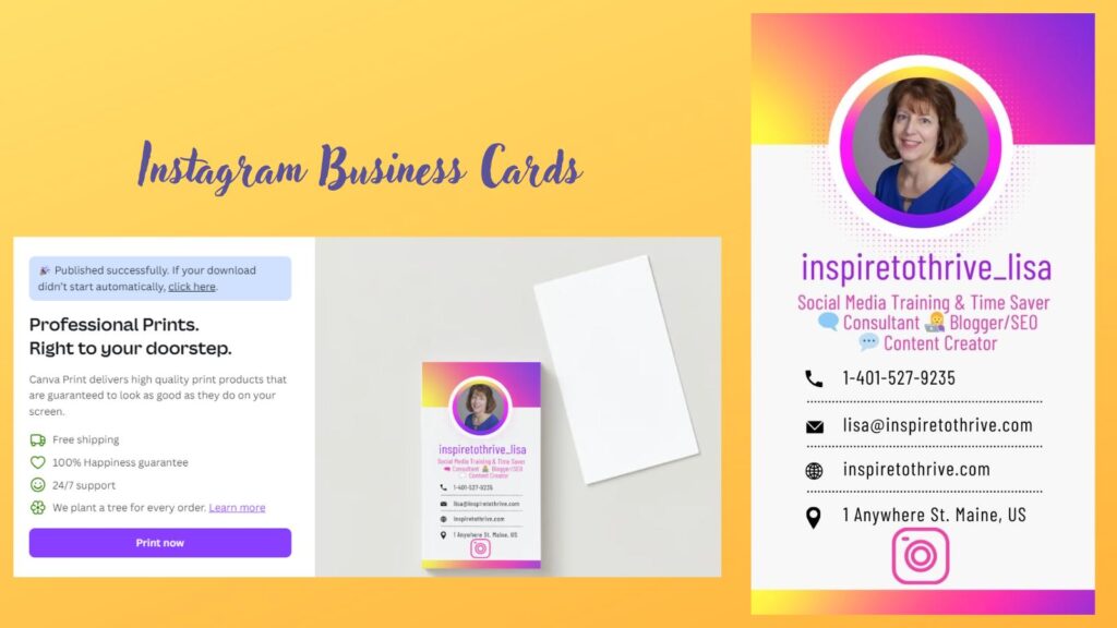 business cards