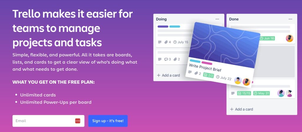 trello project management tools for digital marketing