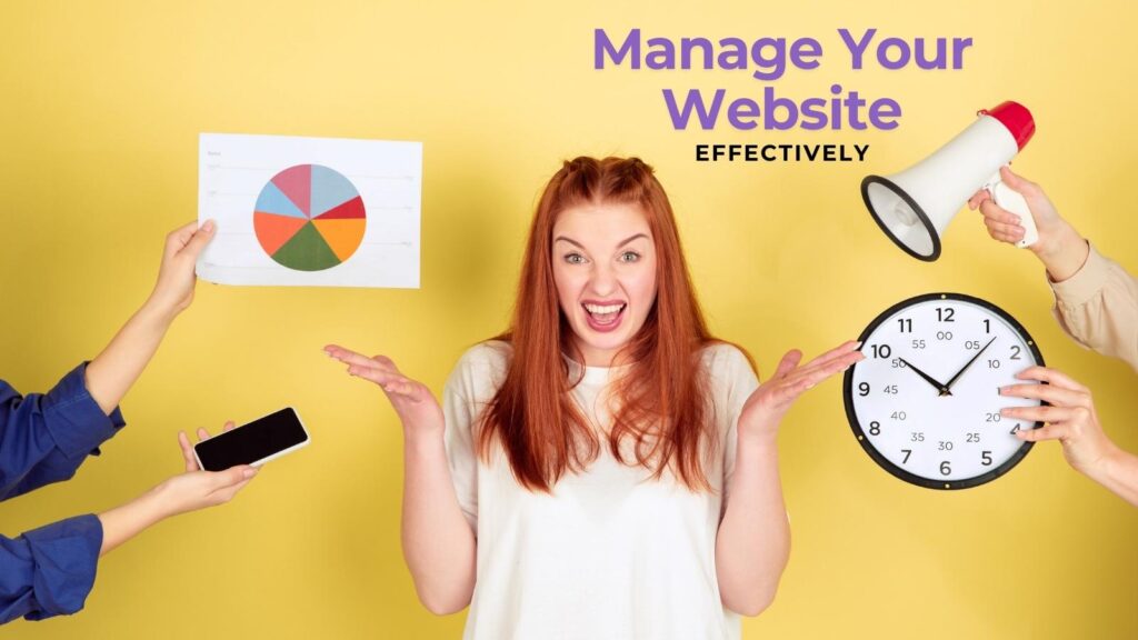 manage website