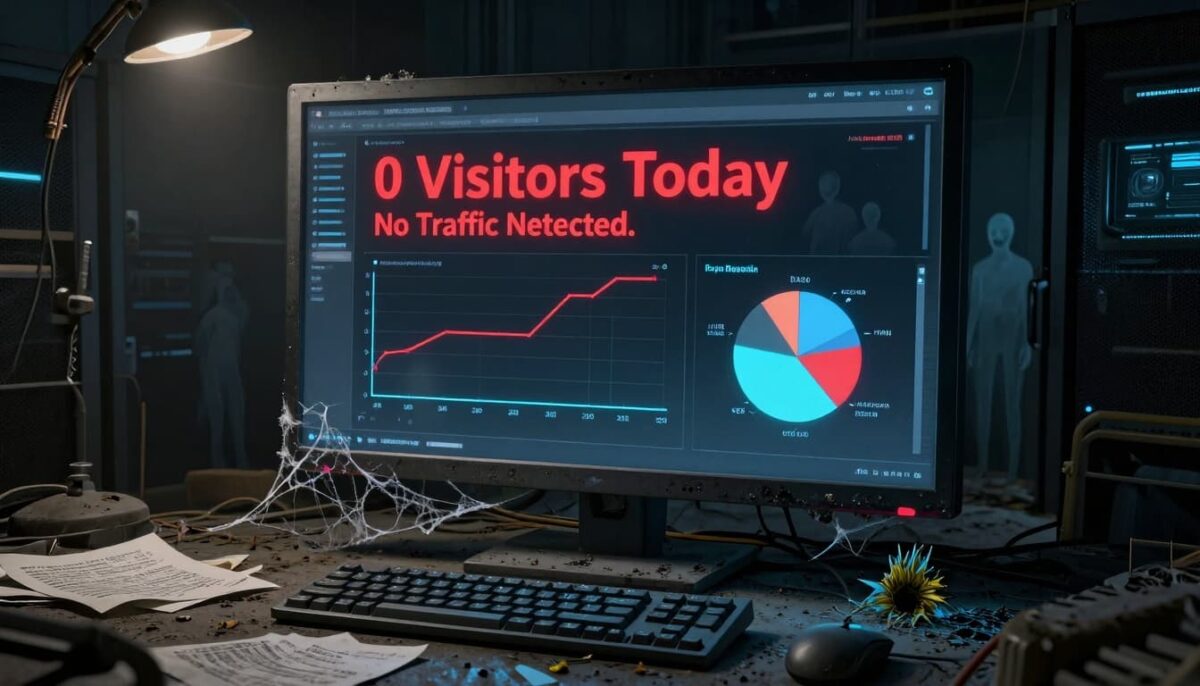 no traffic sites with no traffic