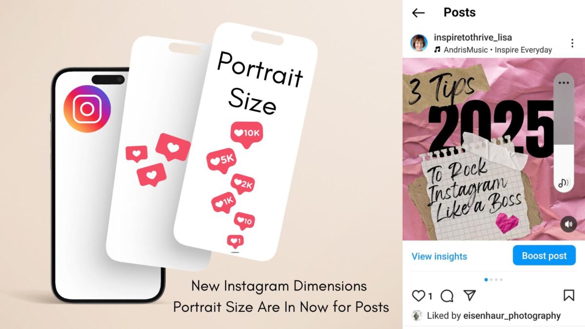 New Instagram Dimensions Portrait Size