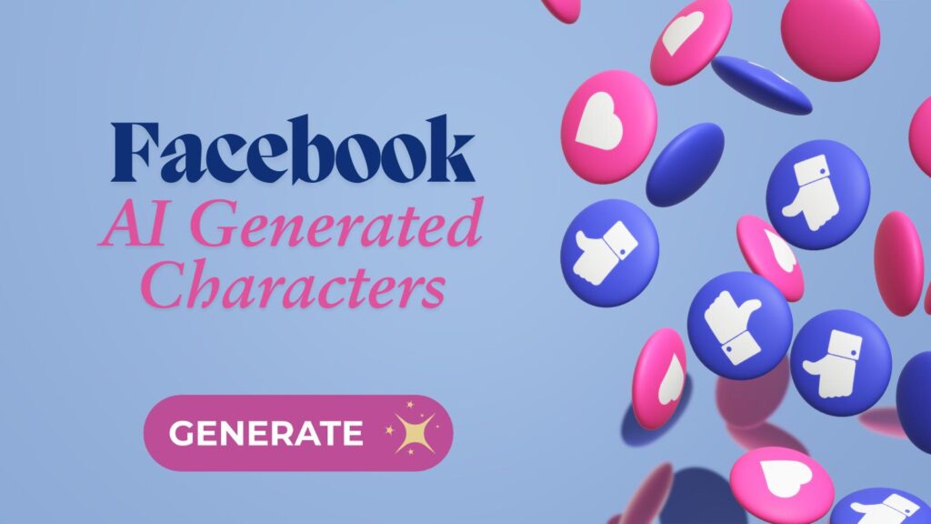 Facebook AI generated characters