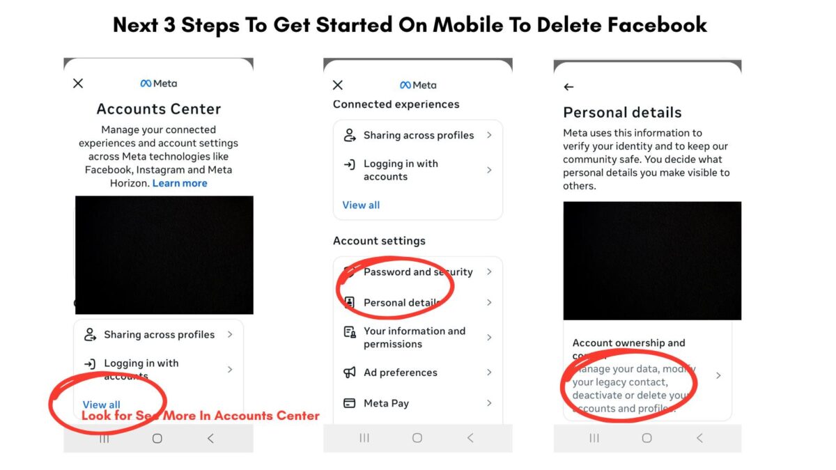 next 3 steps