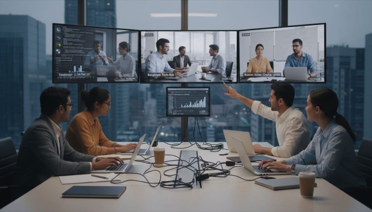 outsourced-team-communicating be sure your outsourced team is communiting with you and others