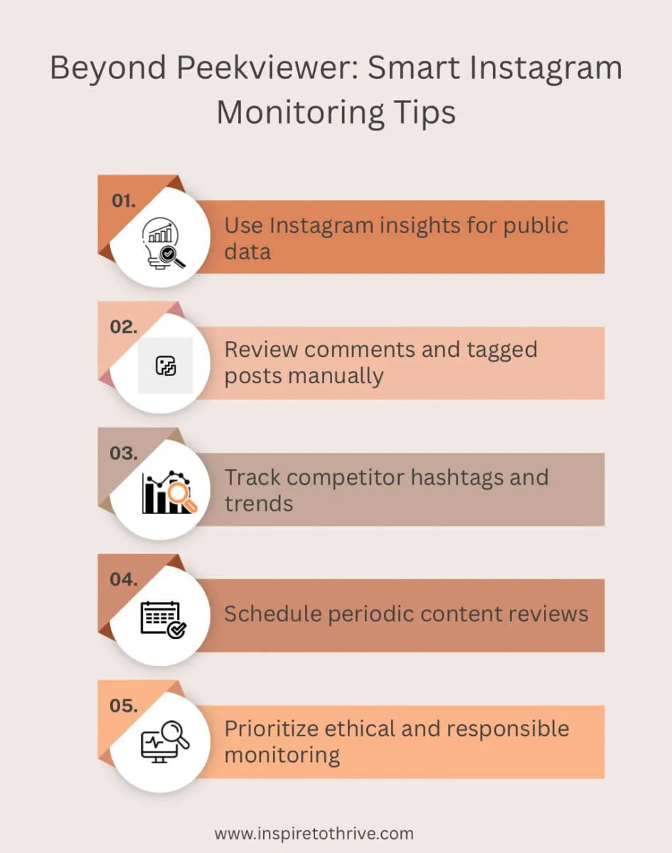 Beyond Peekviewer smart instagram monitoring tips