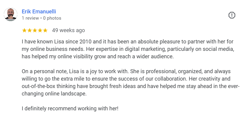 erik review of inspire to thrive