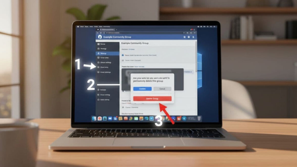 An example of how to delete Facebook groups fast from your desktop.
