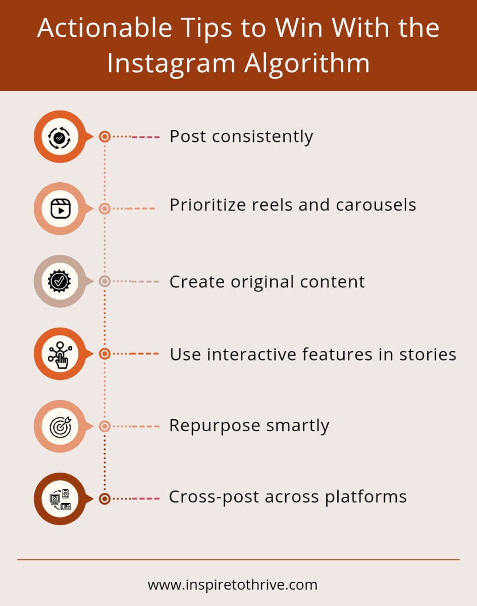 Actionable Tips to Win With the Instagram Algorithm actionable tips to win the Instagram algorithm