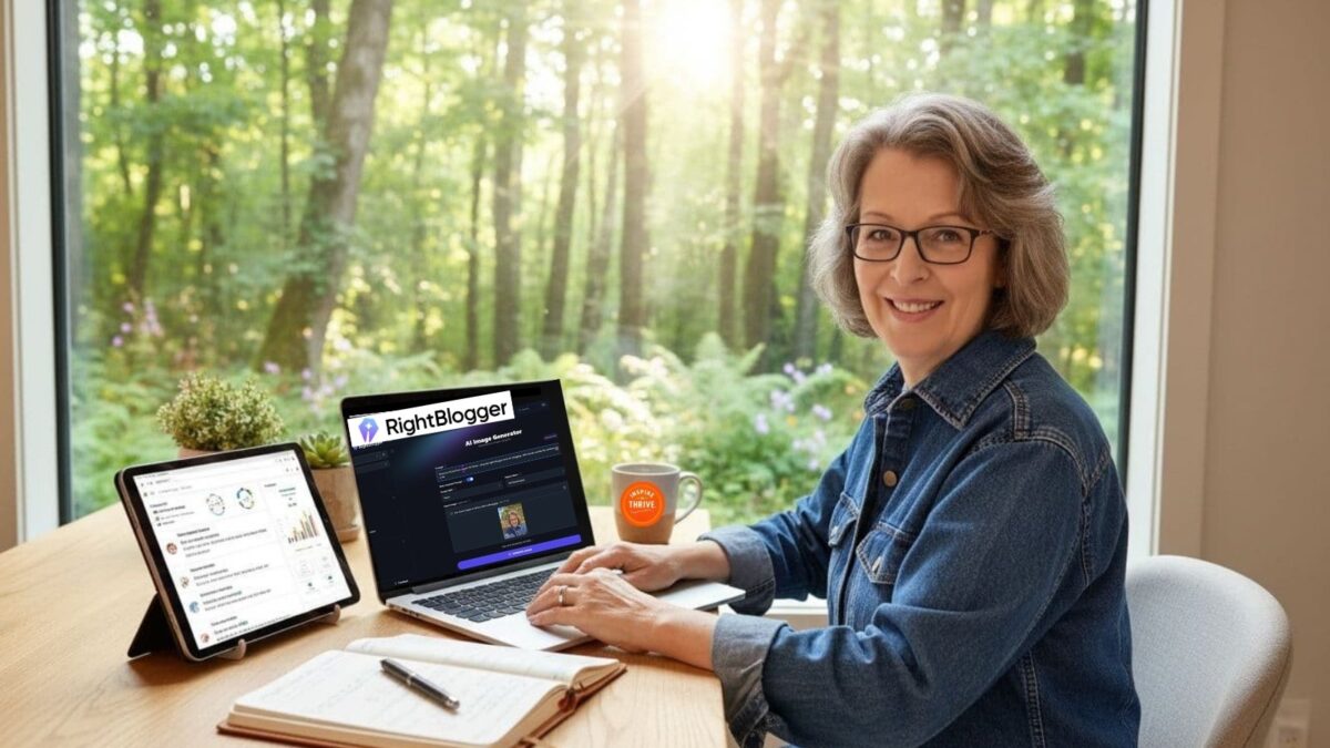 Lisa Sicard of Inspire To Thrive using AI tools to blog