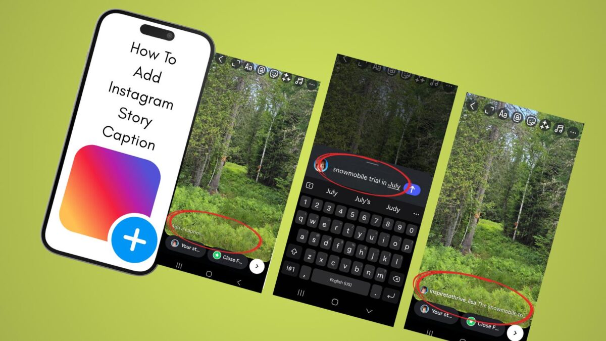 how to add Instagram story caption how to add Instagram story captions