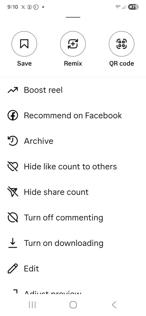how to archive Instagram posts