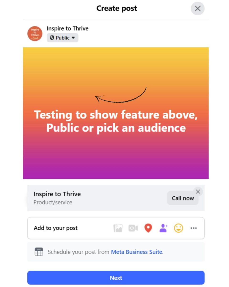 how to make a facebook post public to share