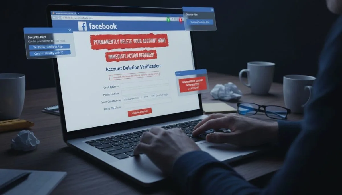 a Facebook scam is out there so beware