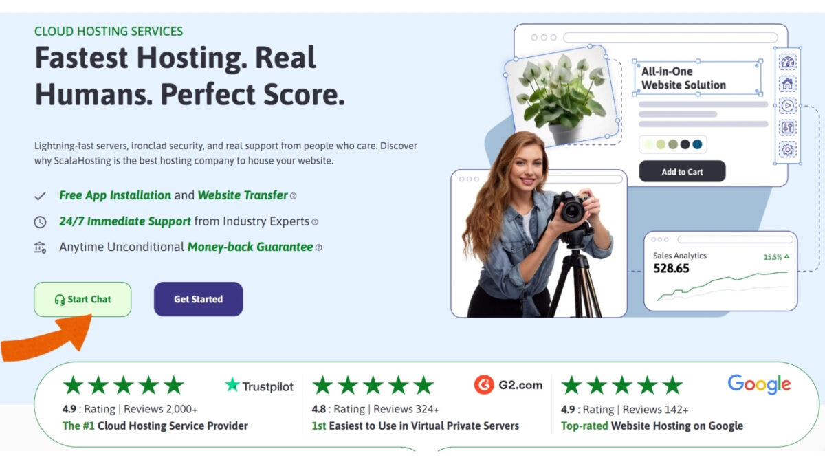 Get Scalahosting for your blog, great speed and tech support.