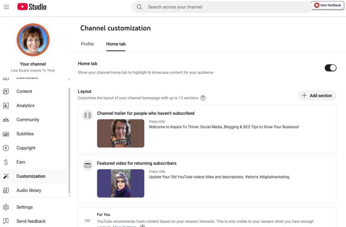 how to change your youtube intro video where to fnd the update or delete intro video settings
