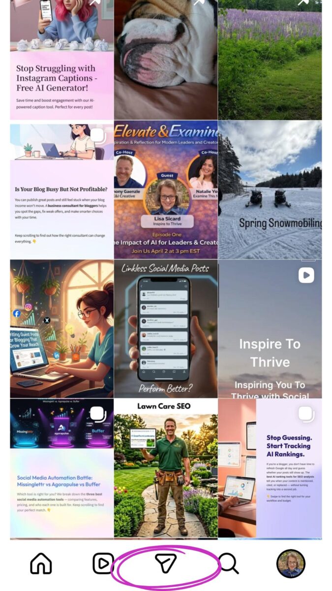 how to find your messages on Instagram